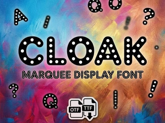 Cloak Font